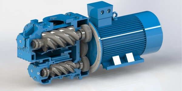 兩級壓縮空壓機是如何工作的？
