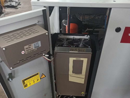 博萊特永磁變頻空壓機(jī)安裝完成